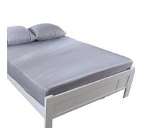 MAQDDO Protège-Matelas Solide, Housse de Matelas imperméable, lit, sans taie d'oreiller pour Accueil(Light Grey,140x200x30cm)