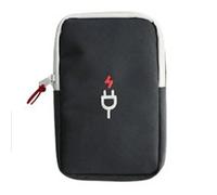 MAQDDO Sac De Rangement Gadgets Voyage, 2 Pièces, Câble Numérique Portable, Accessoires Électroniques, Mallette, Pochette for Batterie Externe USB pour CâBle(Dark Grey)