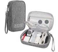 MAQDDO Sac de Rangement numérique Portable, 1 pièce, Pochette câbles étanche for Gadgets, Accessoires for appareils électroniques, Pack Fournitures pour CâBle(Grey D)