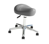 MAQDDO Saddle Stool Rolling Swivel with Wheels PU Leather Multipurpose for Salon Office Beauty Massage pour Accueil(Color3)