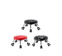 MAQDDO Small Rolling Salon Stool Movable Lazy Housework Stools Furniture Gift Beauty Low for Barber Shop Fitness Sport pour Accueil(3pc-Mix)