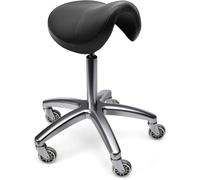 MAQDDO Tabouret de Selle - Chaise Ergonomique Confortable avec roulettes Coupe pivotant for Cuisine, Salon, Spa pour Accueil
