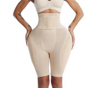 MAQDDO Taille Haute Formateur Corps Shaper Culotte rembourrée Fesse Butin Fesses Shapers sans Couture soulever Bout à contrôle pour Femmes(Beige,XL)