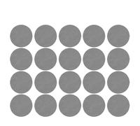 MAQDDO Tapis de Barbecue en Maille for Grille, résistant aux Hautes températures, Doublure découpable, Filet for, tranches Viande pour Camping(Round A-20PCS)