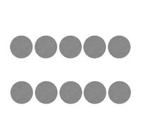 MAQDDO Tapis de Barbecue en Maille for Grille, résistant aux Hautes températures, Doublure découpable, Filet for, tranches Viande pour Camping(Round A-10PCS)