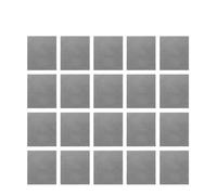 MAQDDO Tapis de Barbecue en Maille for Grille, résistant aux Hautes températures, Doublure découpable, Filet for, tranches Viande pour Camping(Quadrate A-20PCS)