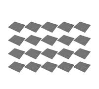 MAQDDO Tapis de Barbecue en Maille for Grille, résistant aux Hautes températures, Doublure découpable, Filet for, tranches Viande pour Camping(Quadrate B-20PCS)