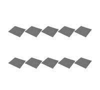 MAQDDO Tapis de Barbecue en Maille for Grille, résistant aux Hautes températures, Doublure découpable, Filet for, tranches Viande pour Camping(Quadrate B-10PCS)