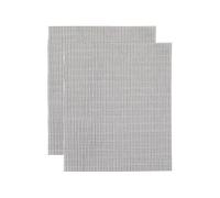 MAQDDO Tapis de Cuisson antiadhésif 40 x 30 cm, résistant à la Chaleur, for Barbecue, for fête pour Camping(2PC-Sliver)