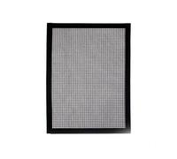 MAQDDO Tapis de Cuisson antiadhésif 40 x 30 cm, résistant à la Chaleur, for Barbecue, for fête pour Camping(1PC-Black)
