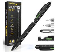 Maqhpu Cadeau Fete des Peres, Cadeau Homme, Stylo Multifonction 9 en 1, Idee Cadeau Fete des Peres, Idee Cadeau Homme Original, Gadget Insolite Utile Cadeau Papa, Cadeau Fête des Pères Personnalisé
