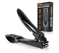 Maqhpu Coupe Ongle, Cadeau Homme Noel, Coupe Ongles Professionnel Avec Récupérateur, Idee cadeau homme Original, Gadget Insolite Utile Coupe-Ongles Anti-éclaboussures pour Ongle des Doigts et des Pied
