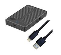 MAQUE BoîTier de Disque Dur Mobile USB 3.1 2.5 Pouces SATA BoîTier de Disque Dur SSD Support de Disque Dur 15Mm pour Ordinateur Portable