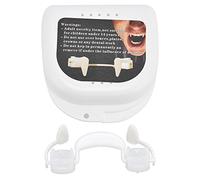 Maquer Dents de Vampire Rétractables Dents de Vampire en Silicone Souple Crocs de Vampire Fausses Dents Dentier Faux pour Adulte Enfant Cosplay Halloween Party
