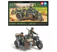 Maquette 1/48 : Sidecar Allemand-Tamiya