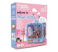 Maquette 3D Bois Tv New York Graine Creative