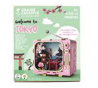 Maquette 3D bois Graine Créative TV Tokyo