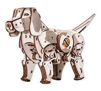 Eco wood art – Puzzle 3D mécanique en bois – Chien mécanique – Assemblage sans colle, 220 pièces