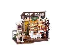 Maquette 3d - diorama le café 17