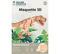 Maquette - Puzzle - 3D - Dinosaure - Tyrannosaure - 49 pièces - Dès 8 ans