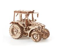 Maquette 3d En Bois - Tracteur 28,2 Cm