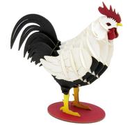 Maquette 3D en papier Coq