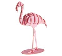 Maquette 3D en papier Flamant rose