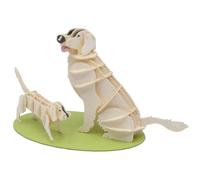 Maquette 3D en papier Golden Retriever