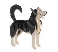 Maquette 3D en papier Husky sibérien