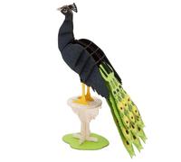 Maquette 3D en papier Paon