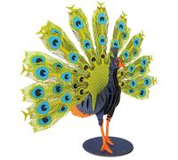 Maquette 3D en papier Paon