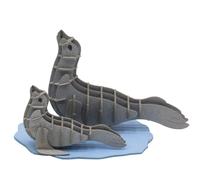 Maquette 3D en papier Phoque