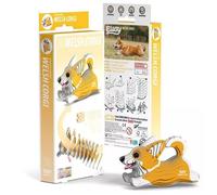 Eugy Puzzle 3D Welsh Corgi n°080 - chien en carton recyclé, éducatif dès 6 ans