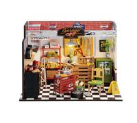 Maquette 3d - le garage mécanique