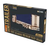 Maquette 3d Remorque De Camion