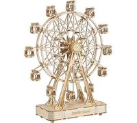 Maquette 3D Robotime Moulin à vent infernal 232 pièces, 28 x 10 x 34 cm