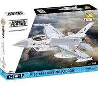 Maquette à construire - COBI - F-16 AM FIGHTING FALCON - 425 briques - Figurine de pilote - 1:48