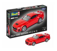 Revell Maquette de voiture Ford Mustang GT 2024 – 1:25 – Click System – Pièces pré-peintes
