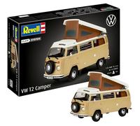 Maquette à construire - REVELL - Click System - VW T2 Camper - Sans colle - Pièces pré-peintes