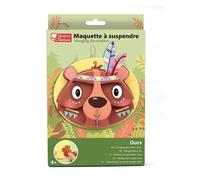 Maquette A Suspendre Ours 3d Carton