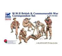 Maquette Accessoire : W.W.Ii British & Commonwealth Correspondent Set-Bronco Models