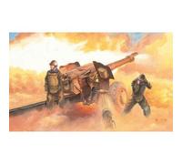 Maquette Accessoires Militaires : Canon Howitzer Soviétique D-74 122mm-Trumpeter