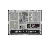 Maquette GENERIQUE MAQUETTE AH 209 A APACHE HASEGAWA1/48 EDUARD FE209