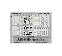 MAQUETTE AH 64 D APACHE HASEGAWA1/48 EDUARD FE201 G