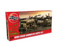 USAAF BOMBER RE-SUPPLY SET WWII - AIRFIX 1/72 PLASTIC KIT