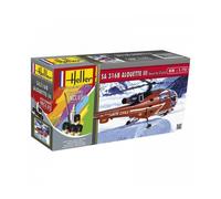 Heller Maquette Alouette III Sécurité Civile – Kit de démarrage 1:72