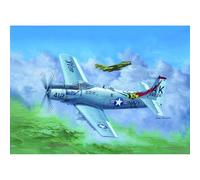 Maquette Avion : A-1h Ad-6 Skyraider-Trumpeter