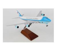 MAQUETTE AVION BOEING 747-400 PRESIDENTIEL AIR FORCE ONE 29000 1/200