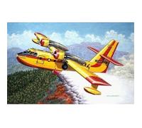 Maquette avion Canadair CL.215 - HELLER - Echelle 1/72ème - Jaune - Multicolore