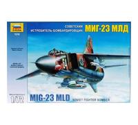 Maquette Avion : Chasseur Soviétique Mig-23 Mld-Zvezda